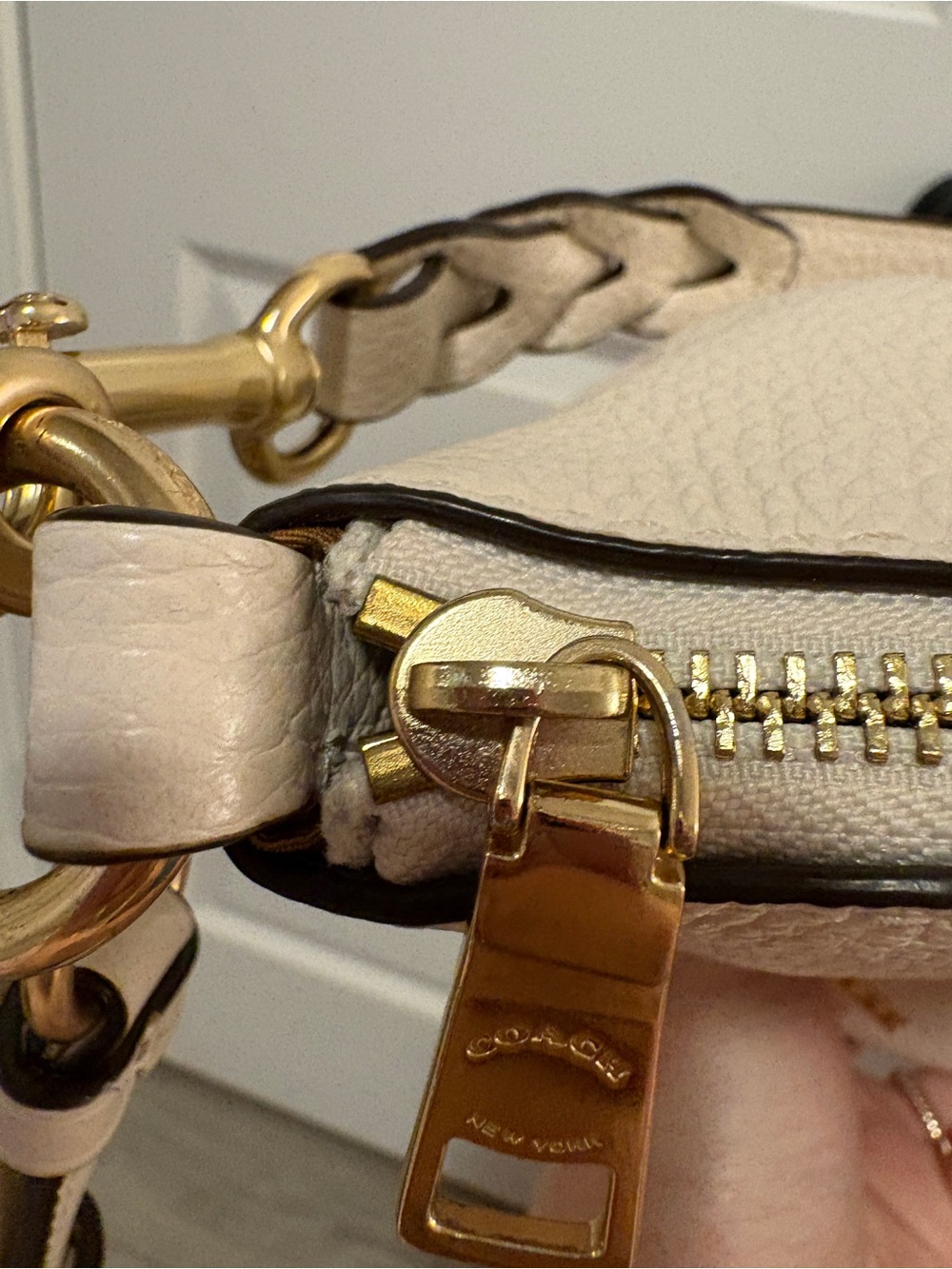 Coach Chalk Mini Abby Duffle Crossbody Bag - Picture 11 of 12